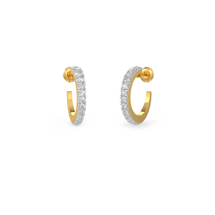 Stella Half Hoops