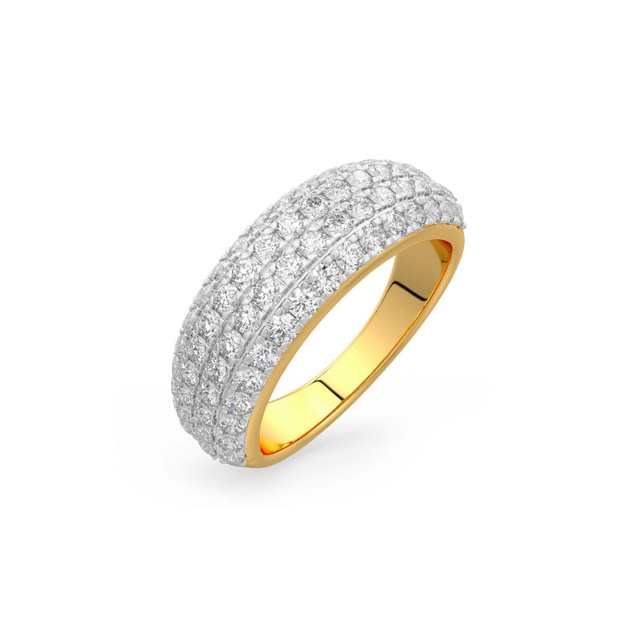 Diamond Dome Pave Ring