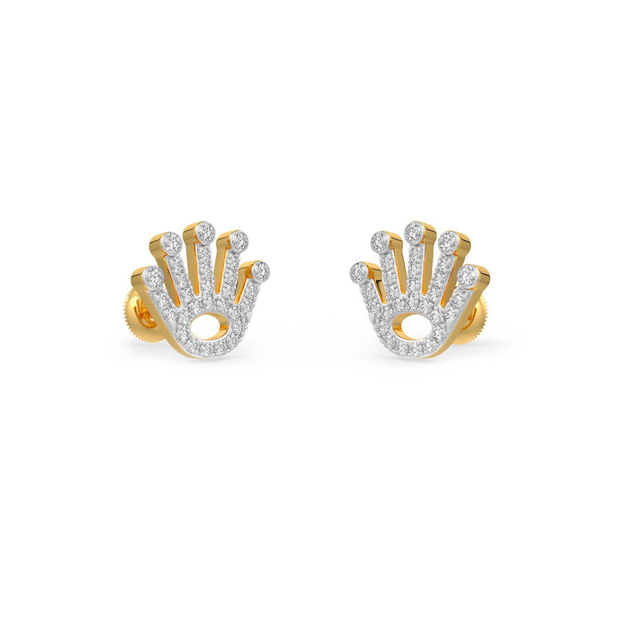 Crown Earrings