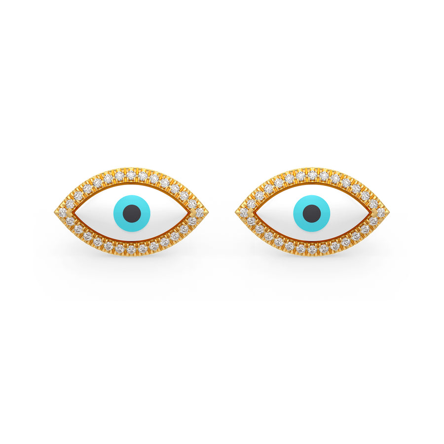 Third Eye Diamond Earrings