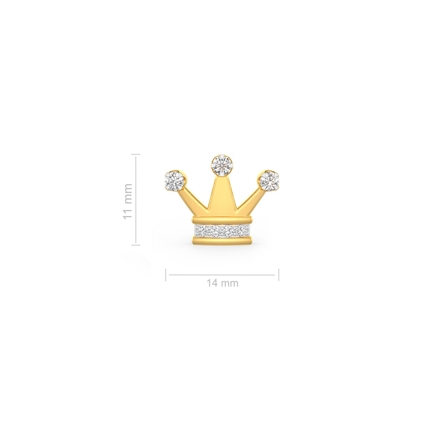 Royal Crown Earings