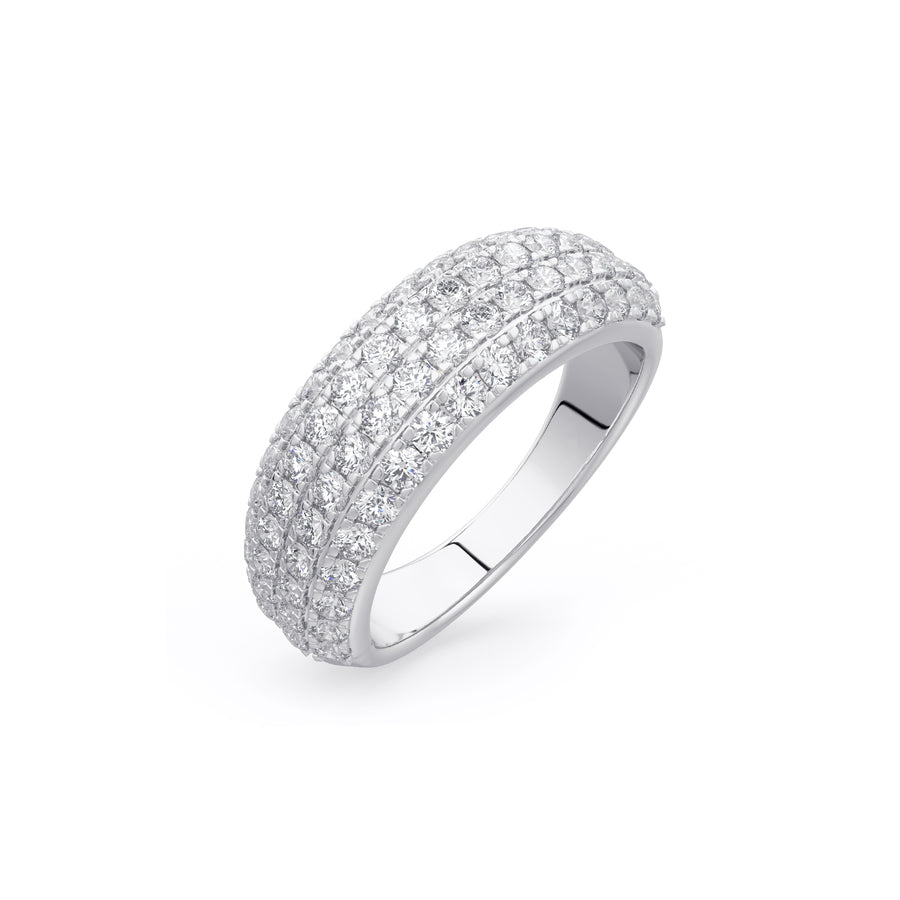 Diamond Dome Pave Ring