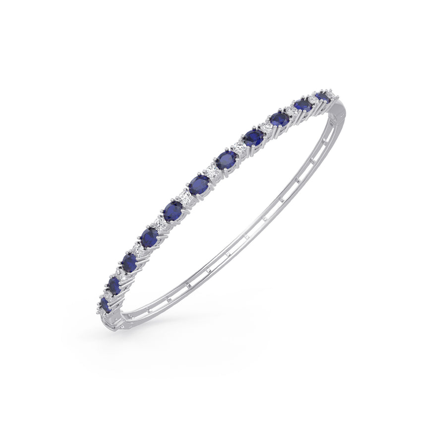 Alysa Blue Sapphire Bracelet