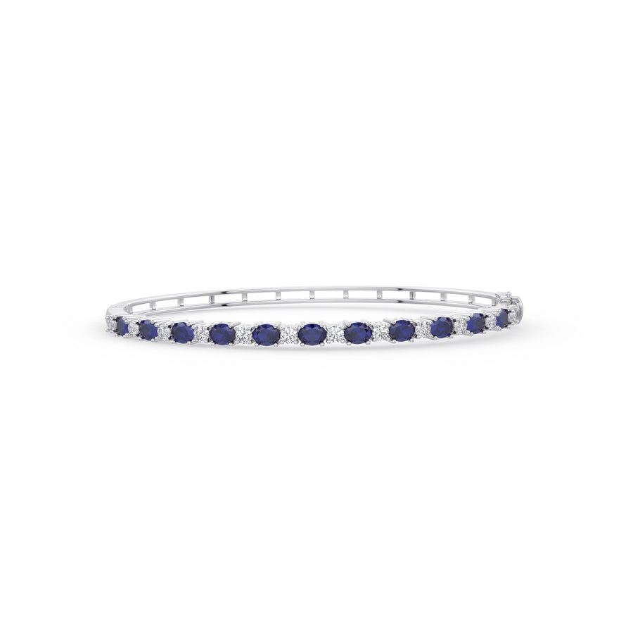 Alysa Blue Sapphire Bracelet