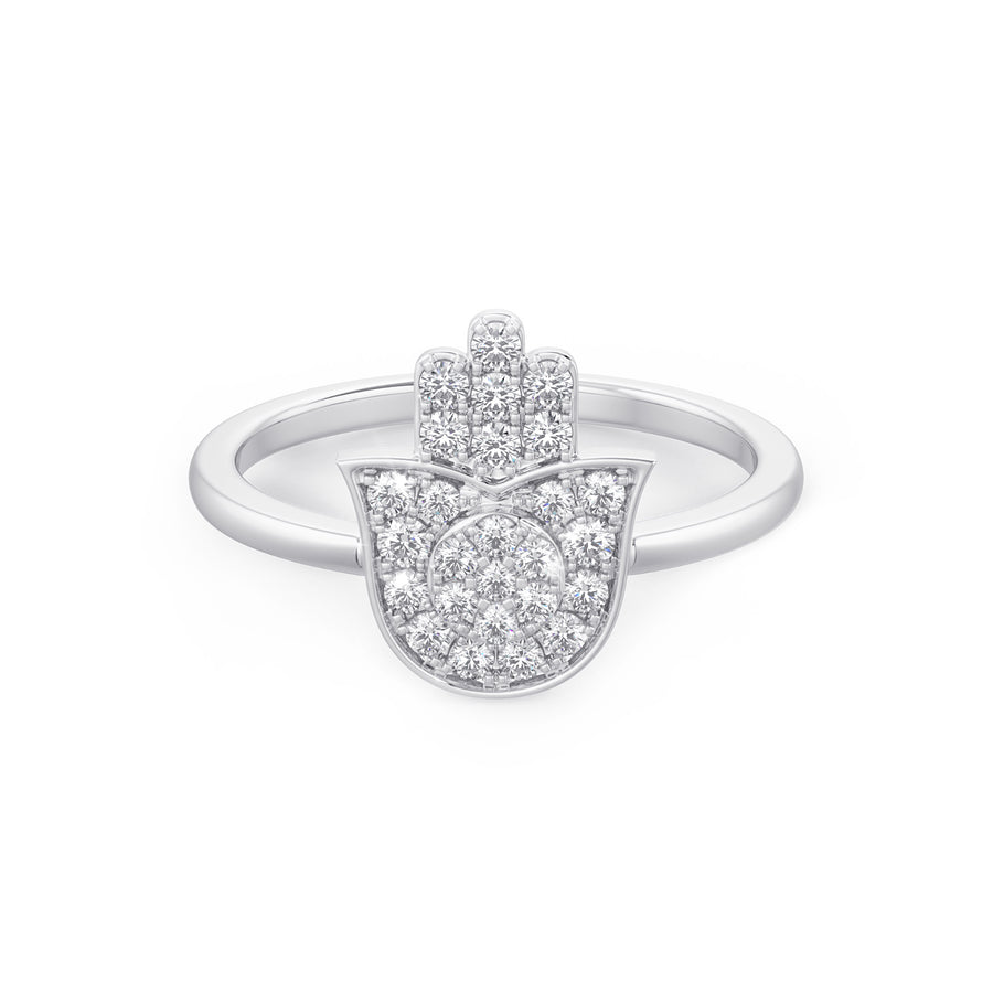 Opulent Hamsa Ring