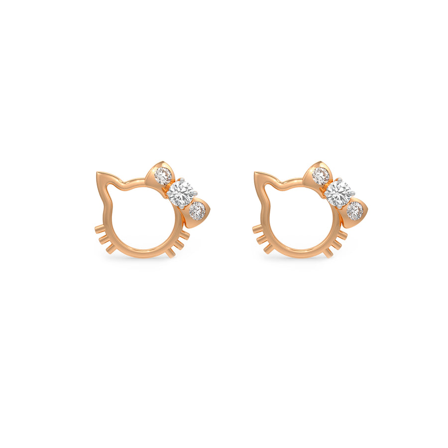 Kitty Halo Earrings