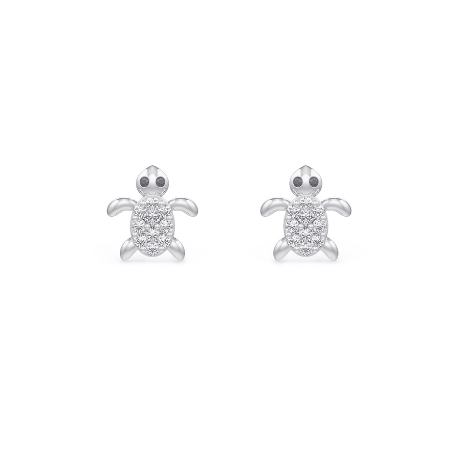 Diamond Turle Earrings