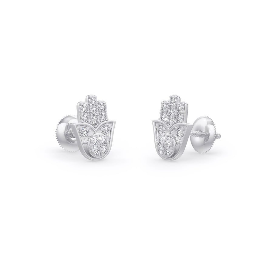 Opulent Hamsa Earrings