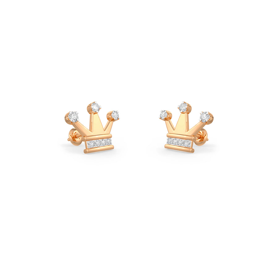 Royal Crown Earings