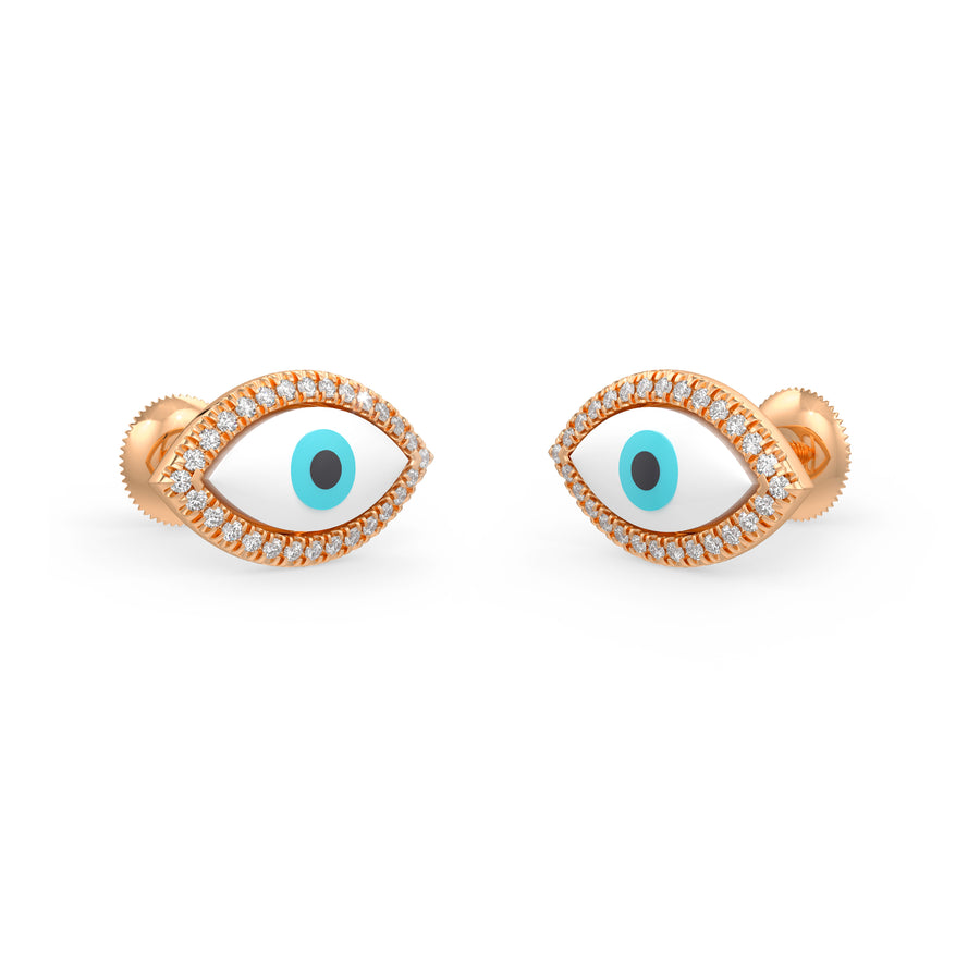 Third Eye Diamond Earrings