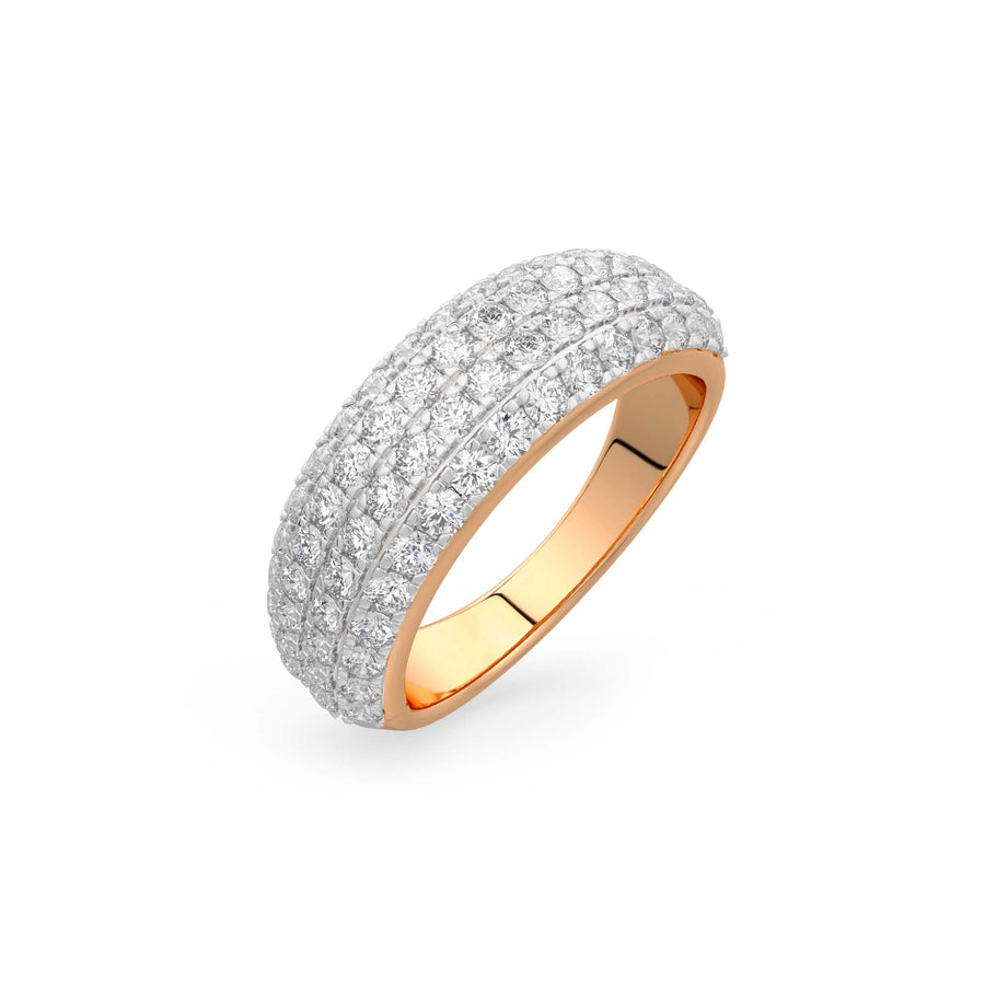 Diamond Dome Pave Ring