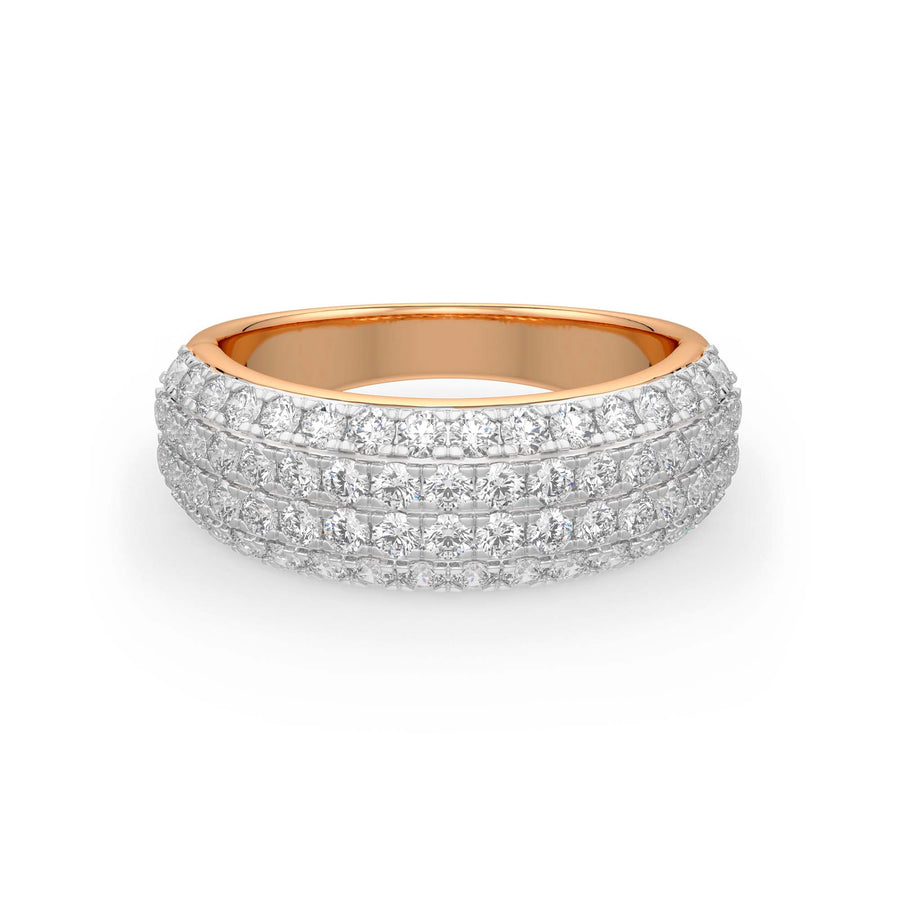 Diamond Dome Pave Ring