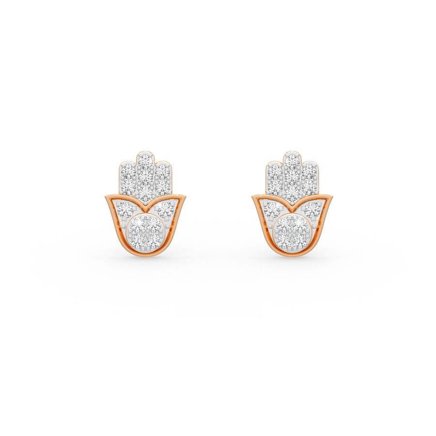 Opulent Hamsa Earrings