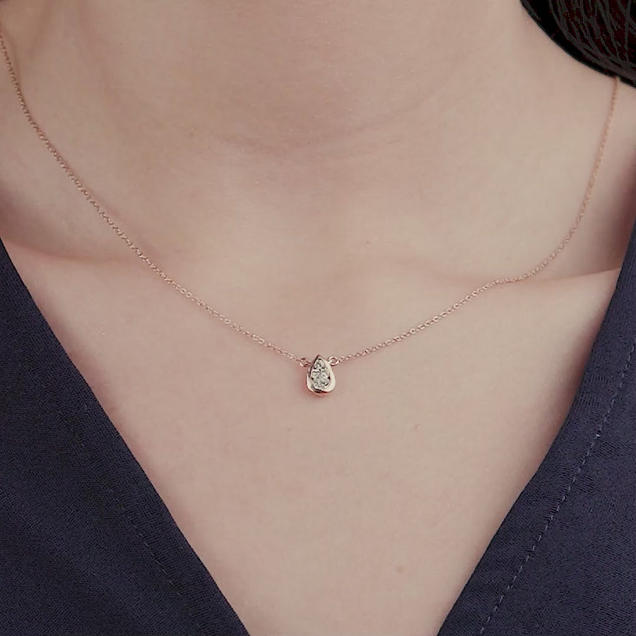 Pear-Fect Pave Pendant