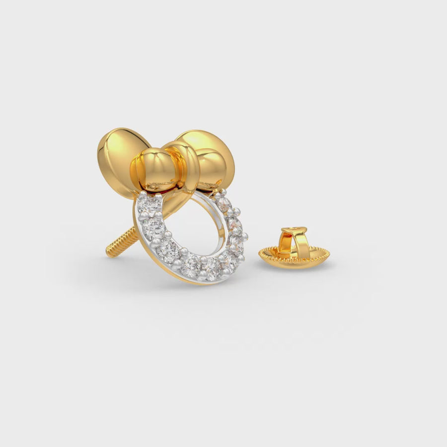 Princess Diamond Earrings