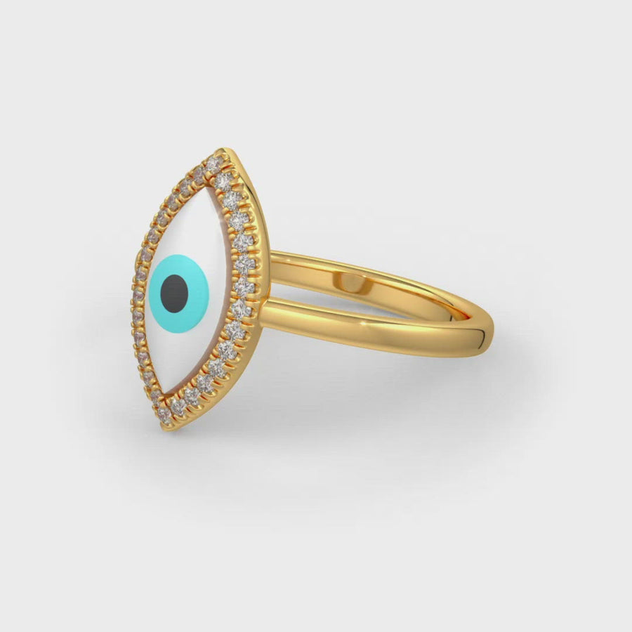 Third Eye Diamond Ring