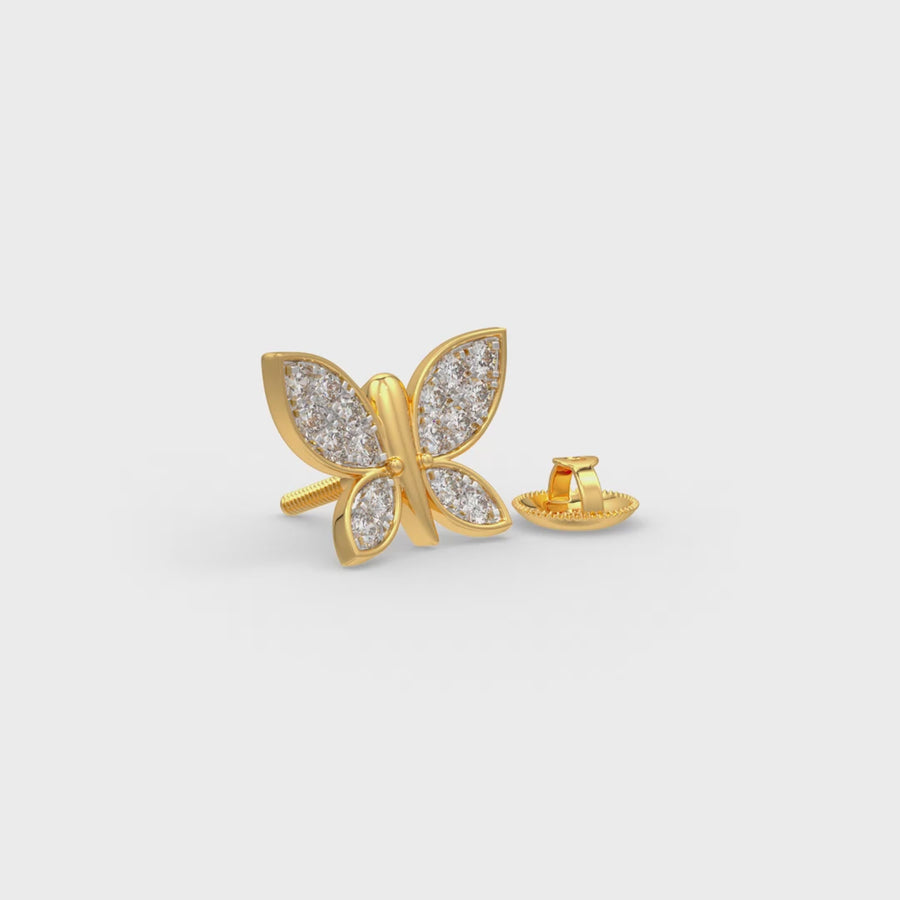 Beaming Butterflies Earrings